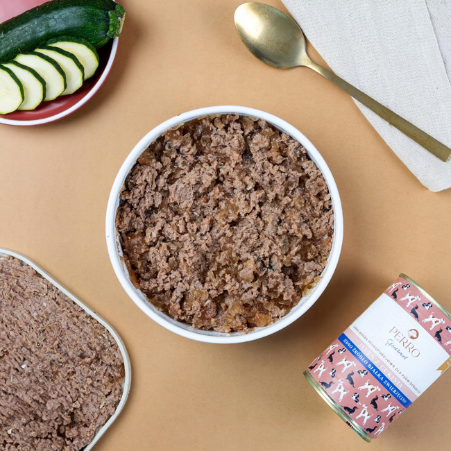 PERRO Gourmet Karma mokra dla psa Jeleń z cukinią 200g