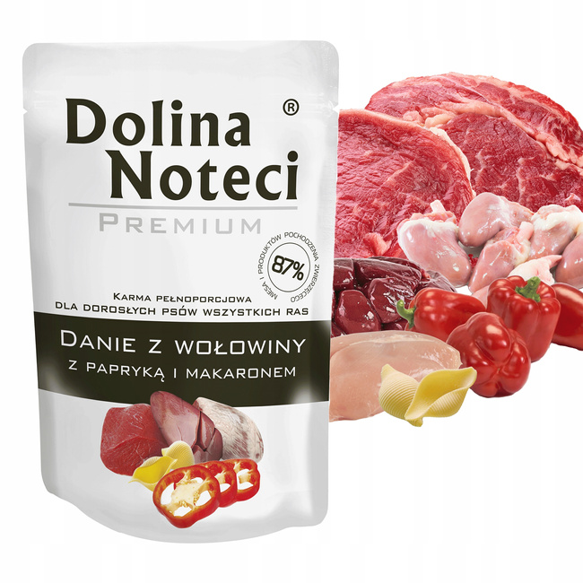 Dolina Noteci Premium Danie mokra karma dla psa 16 x 300g Mix