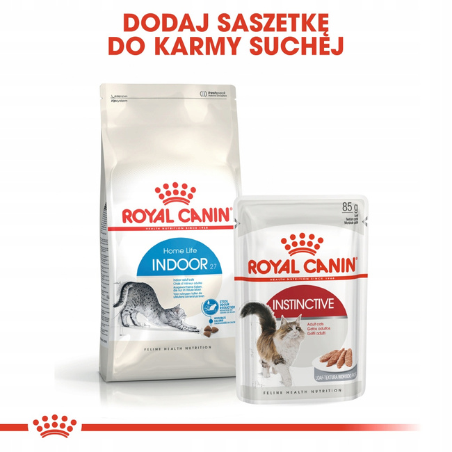 ROYAL CANIN Indoor 27 karma sucha dla kotów dorosłych 4 kg