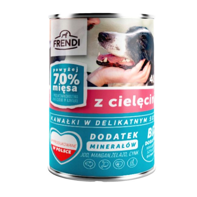 Frendi mokra karma dla psa 400g Cielęcina