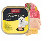 ANIMONDA Vom Feinsten Adult mokra karma dla psa Indyk z Serem 22 x 150g