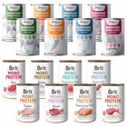 BRIT Gaczoo MONO PROTEIN monobiałkowa karma mokra psa mix smaków 16 x 400g