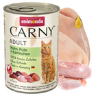 ANIMONDA Carny karma mokra dla kota Kurczak Indyk Królik 6 x 400g