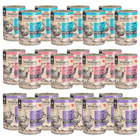 WIEJSKA ZAGRODA Karma mokra dla kota mix smaków 24 x 400g Bezzbożowa