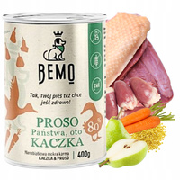 BEMO karma mokra dla psa PROSO PAŃSTWA, OTO KACZKA! 400g monobiałkowa