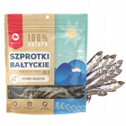 MACED Zestaw przysmaków dla psa Szprotki bałtyckie 85g + Strips kurczak ryba 500g