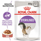 ROYAL CANIN Sterilised Gravy karma mokra w sosie dla kota 24 x 85g