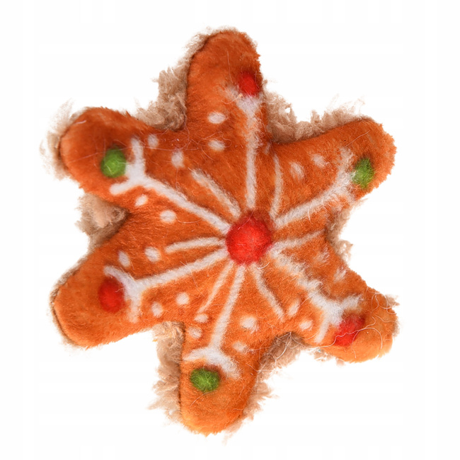 BARRY KING Zabawka dla kota Piszcząca śnieżynka 7 cm x 6 cm