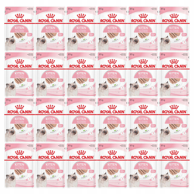 ROYAL CANIN Kitten Instinctive karma mokra pasztet dla kociąt 24 x 85g