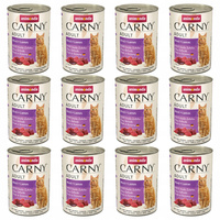 ANIMONDA Carny karma mokra dla kota Wołowina z Jagnięciną 12 x 400g