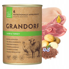 GRANDORF DOG zdrowa karma mokra dla psa mix smaków 24 x 400g Bezzbożowa
