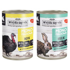 WIEJSKA ZAGRODA MONO Karma kociąt MIX Smaków 2 x 400g