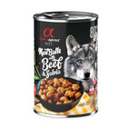 ALPHA SPIRIT Karma mokra dla psa Klopsiki Wołowina 400g Bezzbożowa