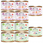WATAHA Mono Puppy mokra karma dla szczeniąt Mix smaków 10 x 185g
