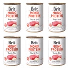 Brit Mono Protein 6 x 400g BEEF & Rice mokra karma dla psa