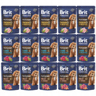Brit By Nature Fillets in Gravy 15 x 85g Mix mokra karma dla psów