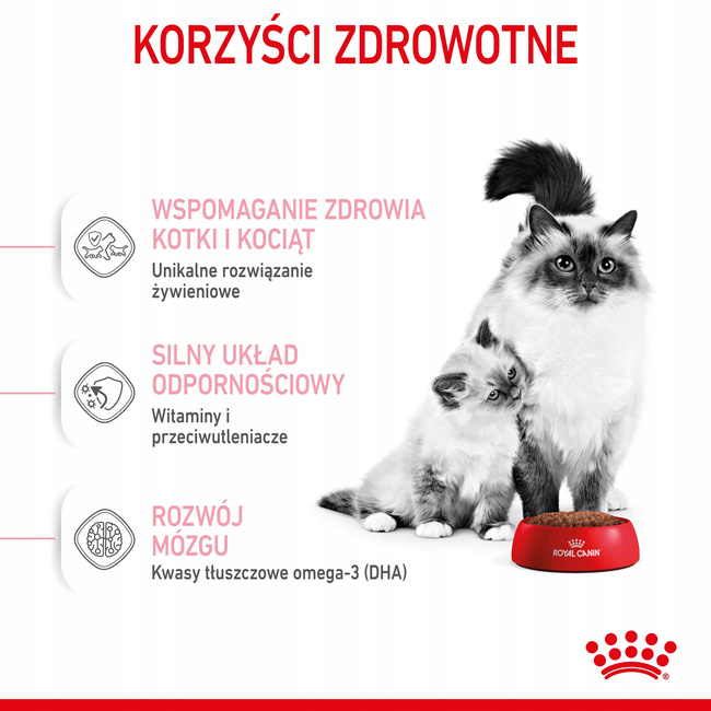 ROYAL CANIN Mother&Babycat karma sucha dla kotek w okresie ciąży 0,4 kg