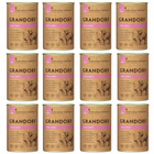 GRANDORF PUPPY karma mokra dla szczeniąt Jagnięcina Indyk 12 x 400g Bezzbożowa