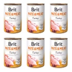 Brit Pate & Meat 6 x 400g Turkey mokra karma dla psa