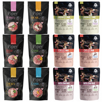 PIPER PET REPUBLIC Karma mokra dla psa Mix Smaków 12 x 500g