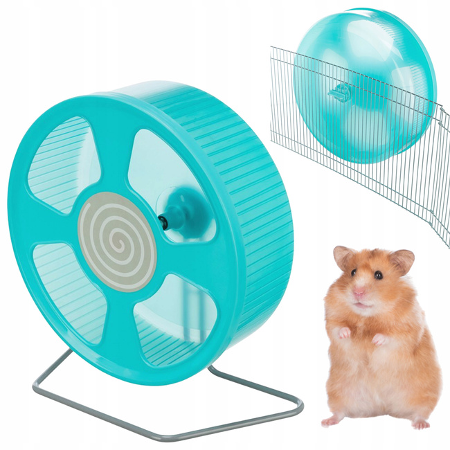 TRIXIE Duży Kołowrotek / zabawka dla chomika 20 cm
