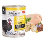 WIEJSKA ZAGRODA Karma mokra dla szczeniąt MONO 8x800g