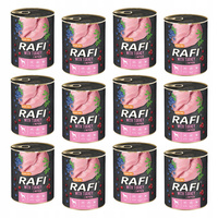 DOLINA NOTECI RAFI Karma mokra dla psa Indyk 12 x 800g Bezzbożowa