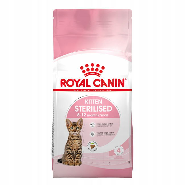 ROYAL CANIN Kitten Sterilised karma sucha dla kociąt sterylizowanych 2 kg