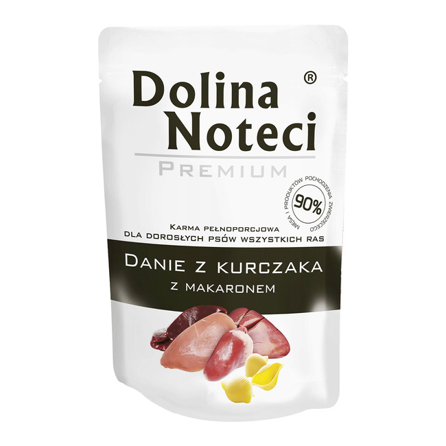 DOLINA NOTECI Premium Karma mokra dla psa danie Kurczak 300g