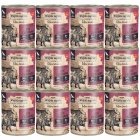 WIEJSKA ZAGRODA Leśne smaki mokra karma dla psa 12 x 800g Dzik Wołowina