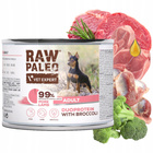 RAW PALEO Duoprotein Wieprzowina Jagnięcina karma dla psa mokra 12 x 200g