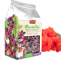 Vitapol VITA HERBAL Przysmak Hibiskus gryzonie 70g