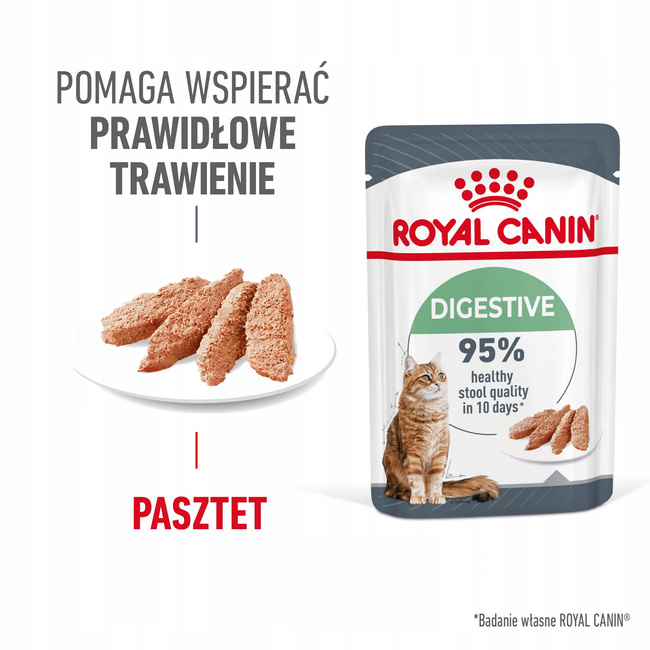 ROYAL CANIN Feline Care Nutrition - Digestive Care - Wet Loaf 12 x 85 g