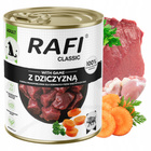 Dolina Noteci Rafi Classic karma mokra dla psa Dziczyzna 24 x 800g