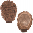 DIRTY DOG Rękawica Pielęgnacyjna brązowa 25 x 18 cm