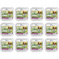 RAW PALEO PATE Mini Adult Jagnięcina karma dla psa mokra 12 x 150g bez zbóż