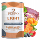 PERRO Light Monobiałkowa karma mokra dla psa mix smaków 12 x 400g