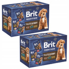 Brit By Nature Fillets in Gravy 24 x 85g Mix mokra karma dla psa