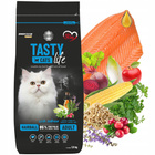 BIOFEED TASTY CATS LIFE Hairball Łosoś karma sucha dla kota 1,5 kg zdrowa