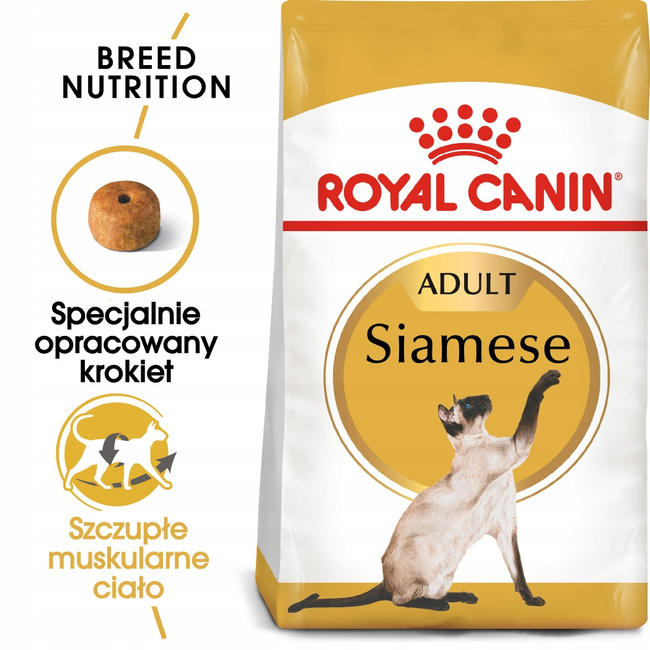 ROYAL CANIN Siamese Adult karma sucha dla kotów dorosłych 2 kg
