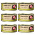 GRANDORF zdrowa karma mokra dla kota Tuńczyk Krab 6 x 70g Bezzbożowa