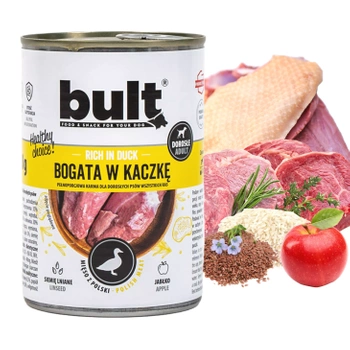 BULT Karma mokra dla psa Kaczka 800g