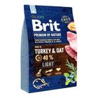 Brit By Nature 3 kg Turkey Light sucha karma dla psa