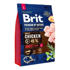 Brit By Nature 3 kg Chicken L Adult sucha karma dla psów