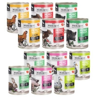 WIEJSKA ZAGRODA Monobiałkowa Mix Smaków karma mokra dla psa 12 x 800g