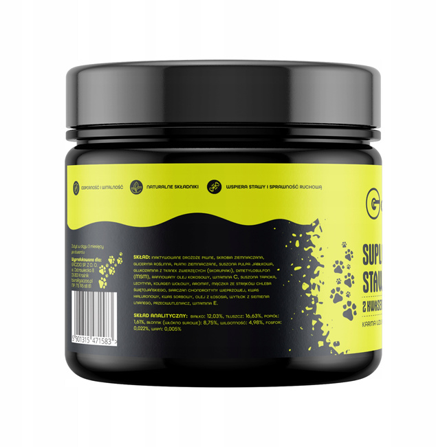 Suplement dla psa Gaczoo na Stawy i Kości 60 szt 180g zdrowy przysmak