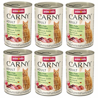 ANIMONDA Carny karma mokra dla kota Kurczak Indyk Królik 6 x 400g