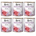 Brit Pate & Meat 6 x 800g Lamb mokra karma dla psa