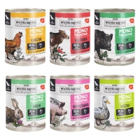 WIEJSKA ZAGRODA Monobiałkowa Mix Smaków karma mokra dla psa 6 x 800g