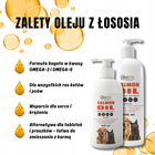 Gaczoo Olej z łososia dla psa i kota Omega Salmon Oil 2 x 500ml